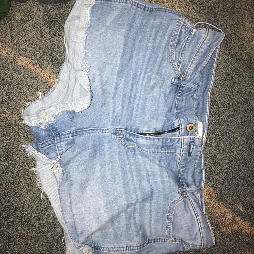 Hollister jean shorts